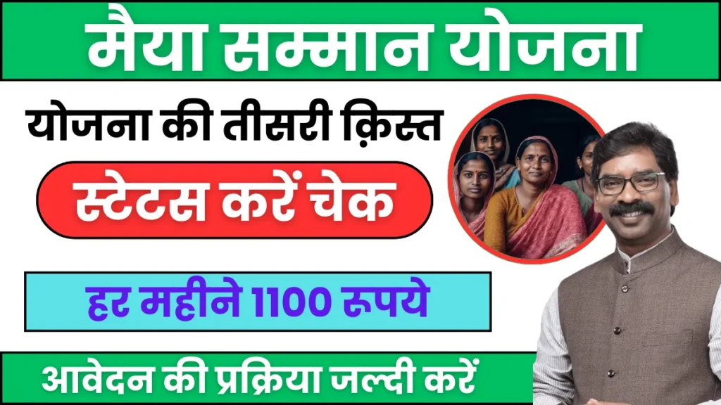 Maiya Samman Yojana 3rd installmen